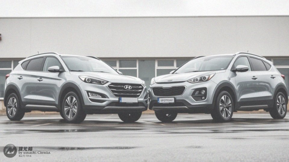 Jak wyglądają różnice w wymiarach Hyundai Tucson i Kia Sportage?